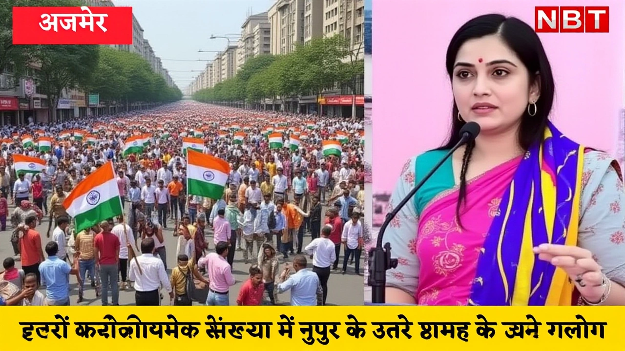 Ajmer: Thousands March for Nupur Sharma Amid Threats and Arrests