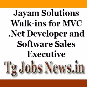 Jayam Solutions careers
