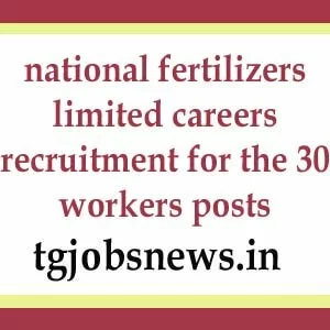 national fertilizers limited careers recruitment for the 30 workers posts